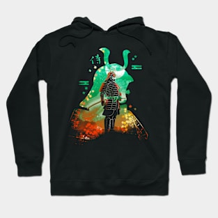 Negative aki Samurai Hoodie